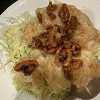 The Noble Chef - Honey walnut shrimp. Sorry photo taken after everyone dug in! - Chinese Near Me - San Diego, California The Noble Chef - Honey walnut shrimp. Sorry photo taken after everyone dug in! - Chinese Near Me - San Diego, California
