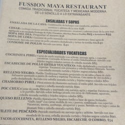 Fussion Maya Restaurant