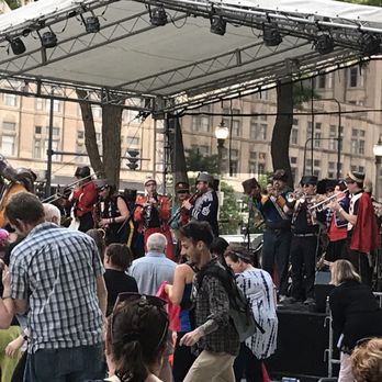 Chicago Summer Dance At Grant Park - People having fun together being silly! - Festivals Near Me - Chicago, Illinois
