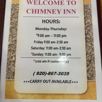 P J's Chimney Inn - Menu - Bars Near Me - Weyauwega, Wisconsin P J's Chimney Inn - Menu - Bars Near Me - Weyauwega, Wisconsin