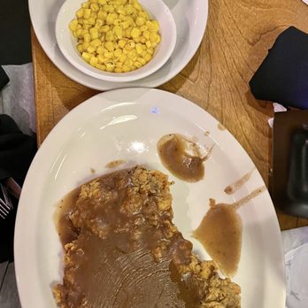 Texas Roadhouse - Filet with mash and corn - Steakhouses Near Me - Eau Claire, Wisconsin