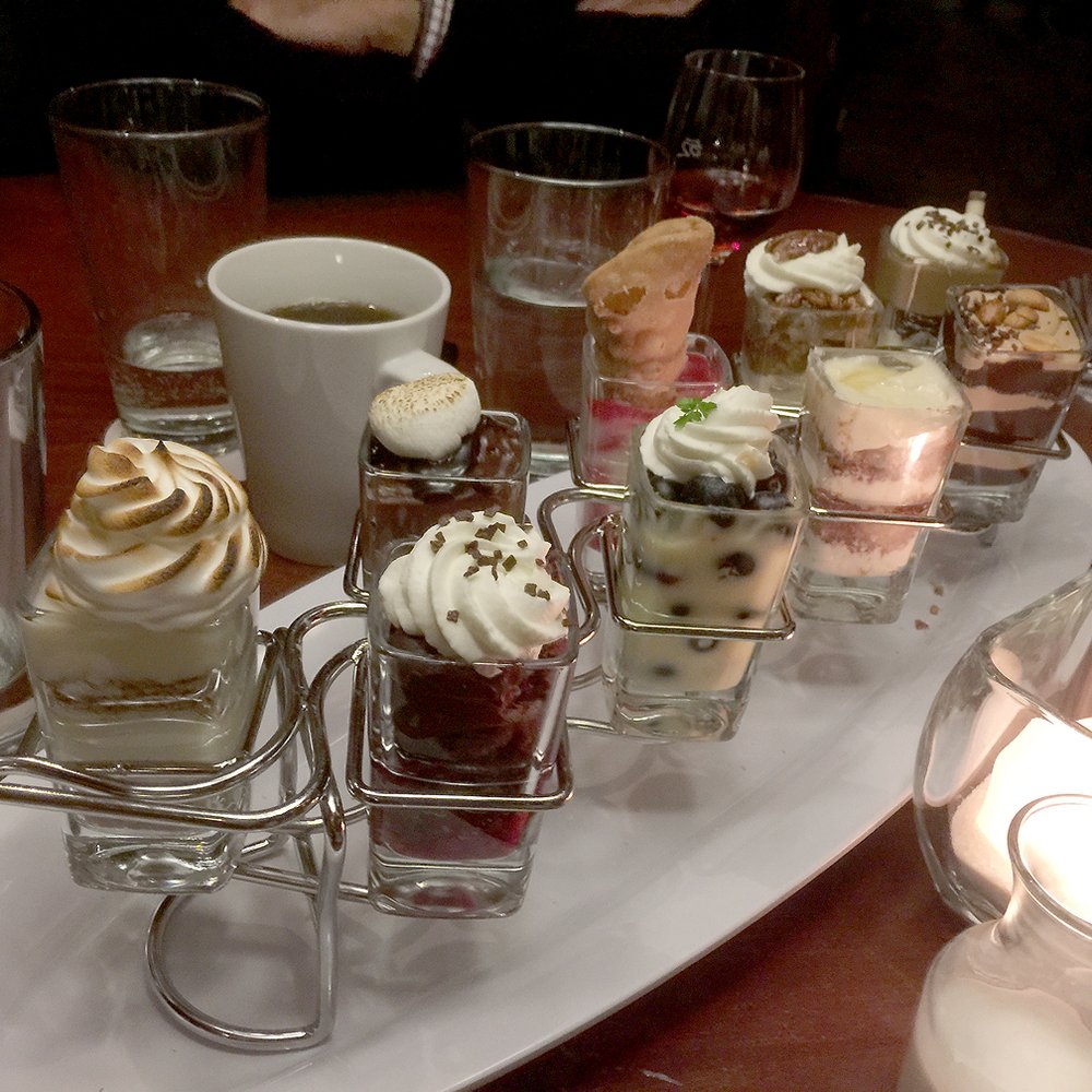 Seasons 52 - Their delicious desserts. Each is better than the next and one is plenty to satisfy your cravings. - New American Near Me - Schaumburg, Illinois Seasons 52 - Their delicious desserts. Each is better than the next and one is plenty to satisfy your cravings. - New American Near Me - Schaumburg, Illinois