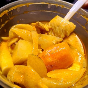 Orchid Thai - Yellow curry - Thai Near Me - Baldwin Park, California