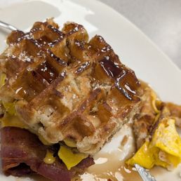 The Waffle Slamwich. The Waffle Slamwich.