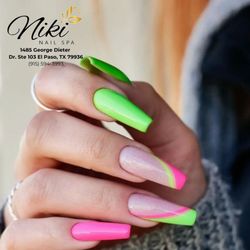 Niki Nail Spa - !
Summer is still in full swing, and Star Nails Mississippi is here to make sure your nails slay all season!