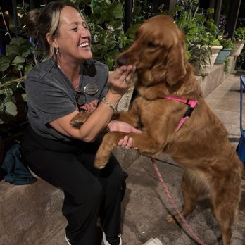 Los Pinos - Vanessa showing our pup Reba the best Los Pinos has to offer! - Mexican Near Me - Cameron Park, California Los Pinos - Vanessa showing our pup Reba the best Los Pinos has to offer! - Mexican Near Me - Cameron Park, California