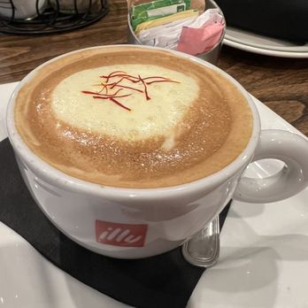 Kabul House - Afghan coffee with saffron cream - Afghan Near Me - Evanston, Illinois Kabul House - Afghan coffee with saffron cream - Afghan Near Me - Evanston, Illinois