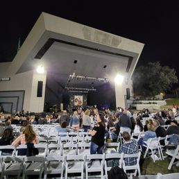 Stage from the lawn