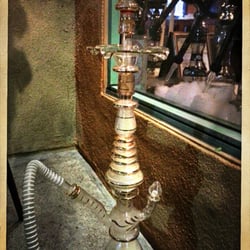Hidden Cafe - Saw this beautiful hookah in the display and we just had to order it. All glass! Hits amazing!