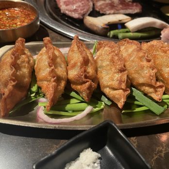 Antoya Korean BBQ - Pork potstickers - Korean Near Me - New York, New York Antoya Korean BBQ - Pork potstickers - Korean Near Me - New York, New York