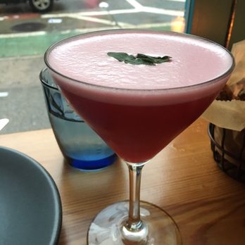 Conmigo - Cocktail with prickly pear, so good! - Cocktail Bars Near Me - New York, New York
