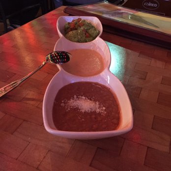 Los Reyes Mexican Grill - Triple dip with guacamole, queso, and bean dip - Tex-Mex Near Me - Baton Rouge, Louisiana