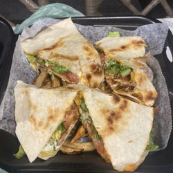 Rockafella's Sports Bar & Grill - Johnny Love Rocket Quesadilla. Now that's KILLER!