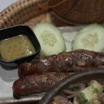Nok’s Kitchen - #1 - Lao Sausage Combo - Laotian Near Me - Westminster, California Nok’s Kitchen - #1 - Lao Sausage Combo - Laotian Near Me - Westminster, California