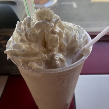 Mad Madeline's Grill - Coffee flavored shake. Almost as good as ice coffee. If you love ice coffee you need to give this a try. - Burgers Near Me - Temecula, California