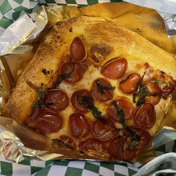 Pizzasaurus Rex - Pepperoni slice - Pizza Near Me - Sacramento, California Pizzasaurus Rex - Pepperoni slice - Pizza Near Me - Sacramento, California