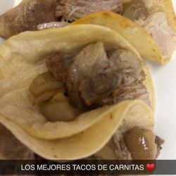 Janie’s Taco - The best tacos !!! Carnitas I love it  Los mejores tacos de carnitas 100%