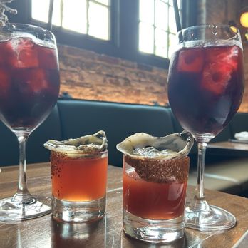 True Chesapeake - Oyster shooters and sangria - Seafood Near Me - Baltimore, Maryland