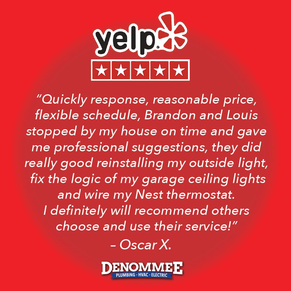 Slide of Denommee Plumbing, HVAC & Electric