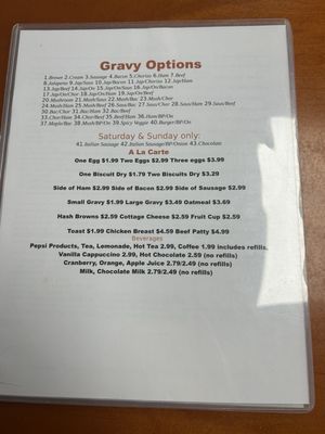 Menu photo 2 Good Gravy! Diner Oklahoma City, OK Menu photo 2 Good Gravy! Diner Oklahoma City, OK