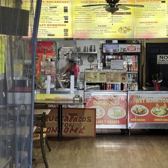 Tacos Jalisco - View of the restaurant interior from the front entrance - Mexican Near Me - San Pedro, California Tacos Jalisco - View of the restaurant interior from the front entrance - Mexican Near Me - San Pedro, California