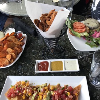22 Bistro - Tuna Tower & Onion Rings - New American Near Me - Olympic Valley, California