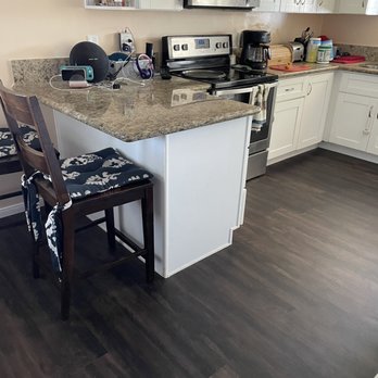 Forever Builders - Kitchen floor after being redone. - General Contractors Near Me - San Diego, California Forever Builders - Kitchen floor after being redone. - General Contractors Near Me - San Diego, California