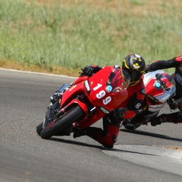 Photo: GotBlueMilk Coach Can following me in our 1-on-1 session at Thunderhill West. This is turn 7 I believe.
