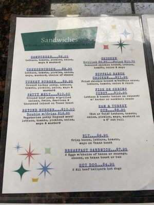 Menu photo 1 Mel's Blueplate Express Galveston, TX