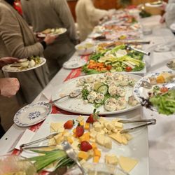 Al Johnson's Swedish Restaurant and Butik - Christmas Julbord Smorgasbord