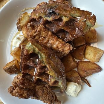 Bloom - Blueberry chicken and waffles! - Tapas/Small Plates Near Me - Roanoke, Virginia Bloom - Blueberry chicken and waffles! - Tapas/Small Plates Near Me - Roanoke, Virginia