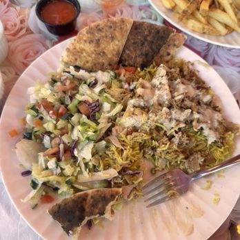 Coco Cafe - Chicken shawarma platter. - Desserts Near Me - Stamford, Connecticut