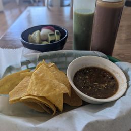 Chips and salsa Chips and salsa