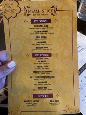 Menu photo 3 Ghee Indian Kitchen Miami, FL