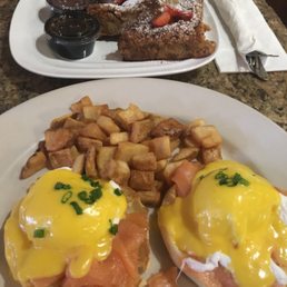 Smoked Smoked Salmon Eggs Benedict & Bread Pudding French Toast Smoked Smoked Salmon Eggs Benedict & Bread Pudding French Toast
