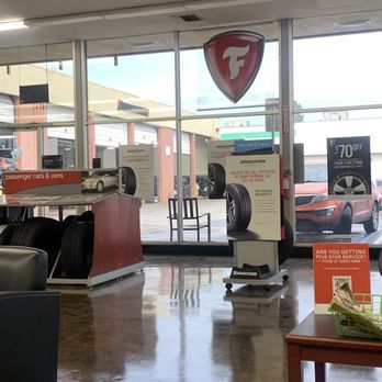 Firestone Complete Auto Care - Interior view from waiting area - Tires Near Me - Northridge, California