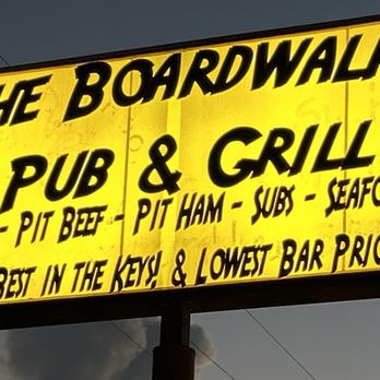 Boardwalk Bar & Grill - Sign from the previous owners - Pizza Near Me - Big Pine Key, Florida Boardwalk Bar & Grill - Sign from the previous owners - Pizza Near Me - Big Pine Key, Florida