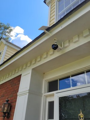 Camera Installation - This system was done in less than a day. We Installed 3 Cameras Covering Surveyed areas upon customer request. Camera Installation - This system was done in less than a day. We Installed 3 Cameras Covering Surveyed areas upon customer request.