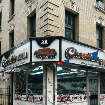Chocolate River - Most definitely, I will have Creps or Wafel here for breakfast. - Juice Bars & Smoothies Near Me - New York, New York Chocolate River - Most definitely, I will have Creps or Wafel here for breakfast. - Juice Bars & Smoothies Near Me - New York, New York