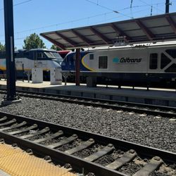 Capitol Corridor - San Jose Diridon - The triplerheader on Amtrak Capitol Corridor Line