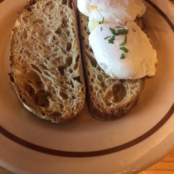 Sideboard - Lafayette - 2 poached eggs on toast - Coffee & Tea Near Me - Lafayette, California