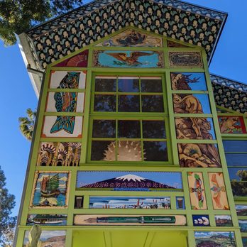 Vera Cruz House - Every mural was done for free by local artists and even the architect! - Landmarks & Historical Buildings Near Me - Santa Barbara, California