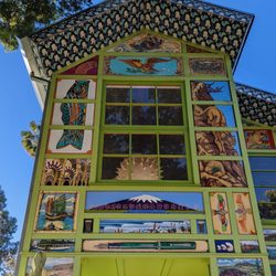 Vera Cruz House - Every mural was done for free by local artists and even the architect!