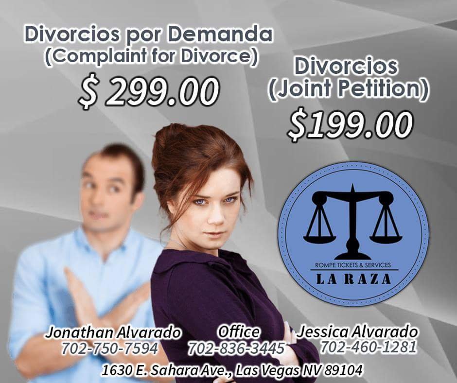 La Raza Rompe Tickets and Services - divorce attorney in Las Vegas, NV