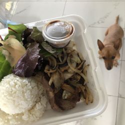 $8 April steak plate