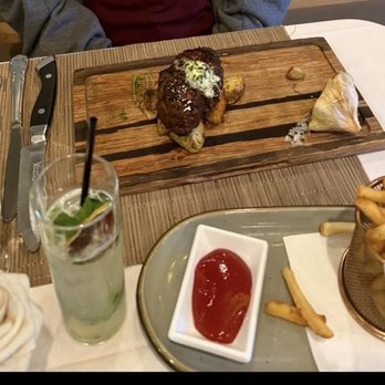 Arya Steakhouse - Filet Mignon 8oz French Fries - Persian/Iranian Near Me - Palo Alto, California Arya Steakhouse - Filet Mignon 8oz French Fries - Persian/Iranian Near Me - Palo Alto, California