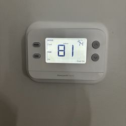 Donovan Heat & Air - The new thermostat is set at 74 but the actual temperature is 81. The original problem was the AC over cooling and now I get this????