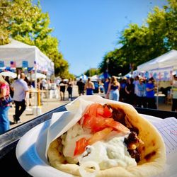 Greek Festival Temecula - St. Nicholas Church - A gyro among us