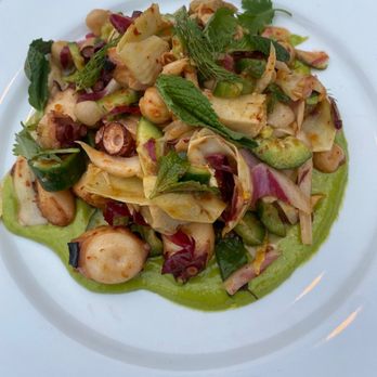 Herb & Sea - Octopus & Artichokes - Seafood Near Me - Encinitas, California Herb & Sea - Octopus & Artichokes - Seafood Near Me - Encinitas, California