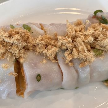 Sun Sui Wah Seafood Restaurant - Rice rolls with you tiao inside and pork floss - Seafood Near Me - Vancouver, British Columbia